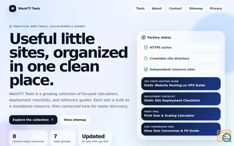 Screenshot of WanhTY Tools