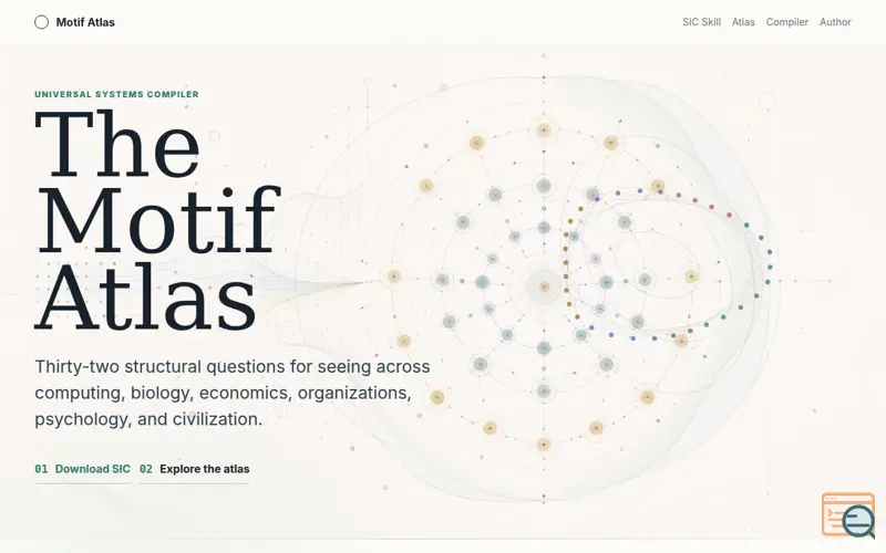 Screenshot of Motif Atlas