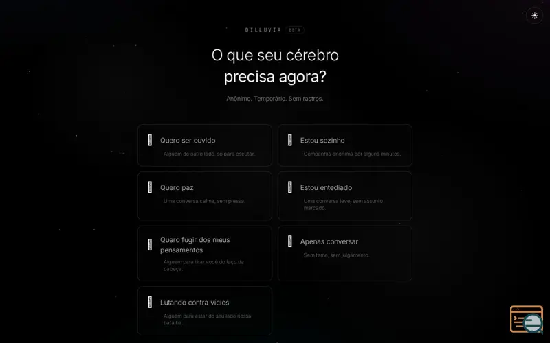 Screenshot of Dilluvia
