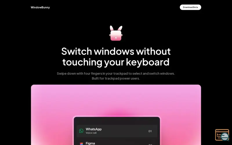 Screenshot of WindowBunny