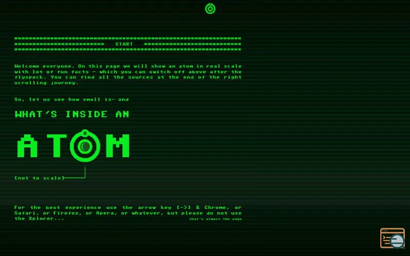 Screenshot of What is inside an atom, a launch using Indiegogo