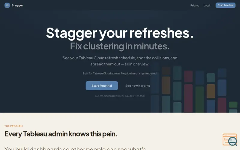 Screenshot of Stagger
