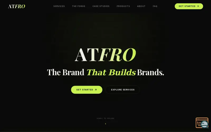 Screenshot of ATFRO | Systems & Growth