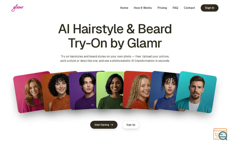 Screenshot of GLAMR