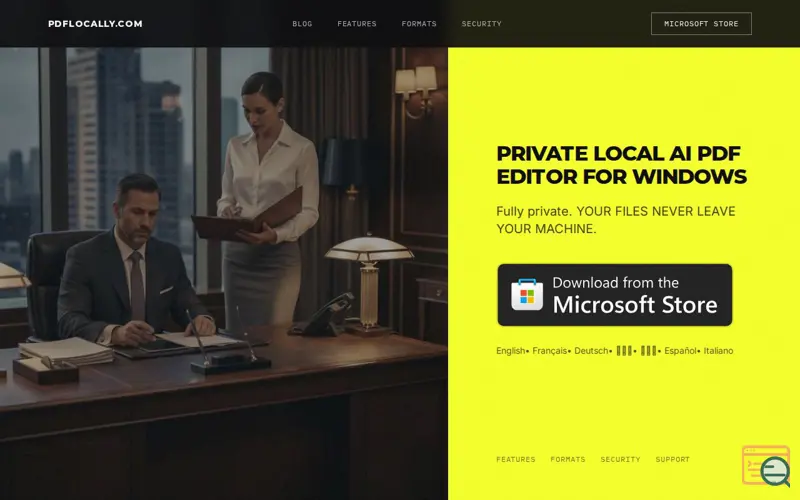 Screenshot of PDF Locally