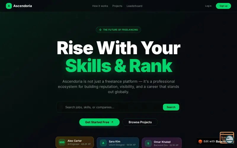 Screenshot of Ascendoria