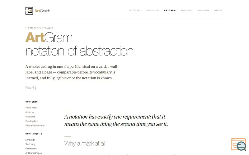 Screenshot of ArtGram