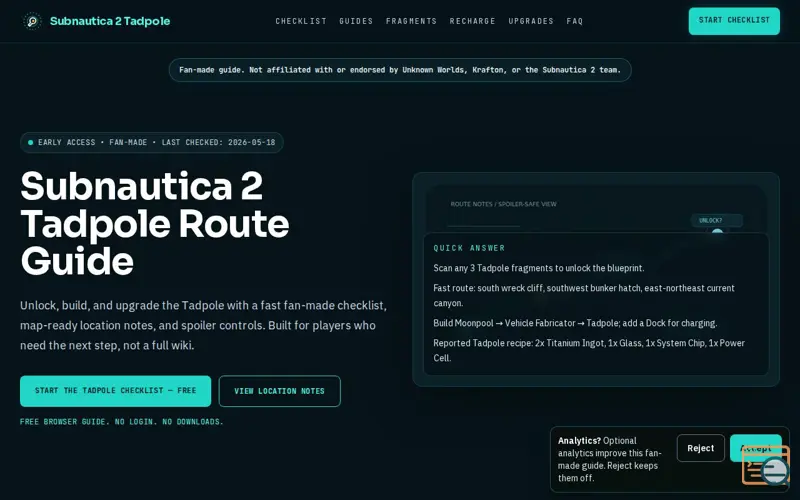 Screenshot of Subnautica2Tadpole