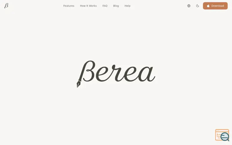 Screenshot of Berea