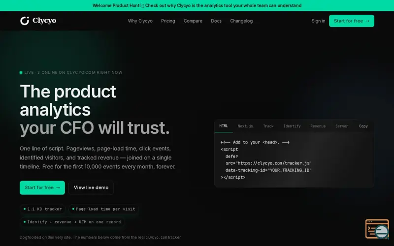 Screenshot of Clycyo