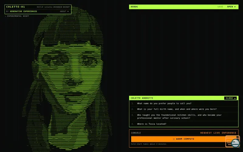 Screenshot of Collete-01