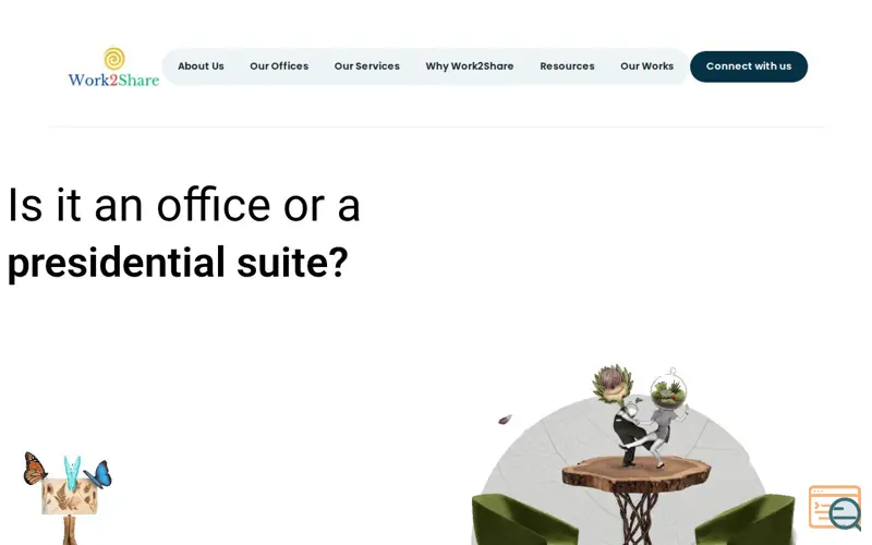 Screenshot of Right Coworking Space in Udyog Vihar