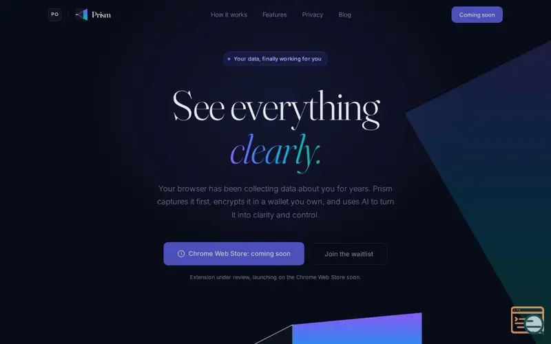 Screenshot of Prism 