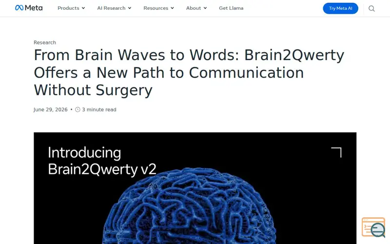 Screenshot of Brain2Qwerty v2