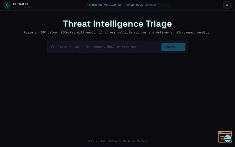Screenshot of SOCrates