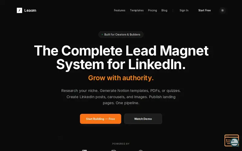 Screenshot of Leaom