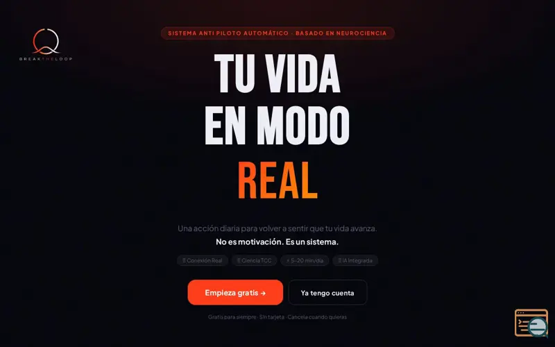 Screenshot of BreakTheLoop