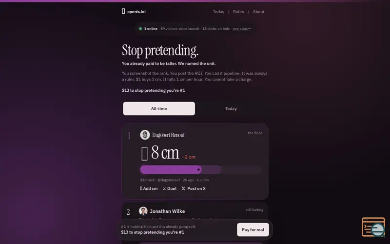 Screenshot of Epenis