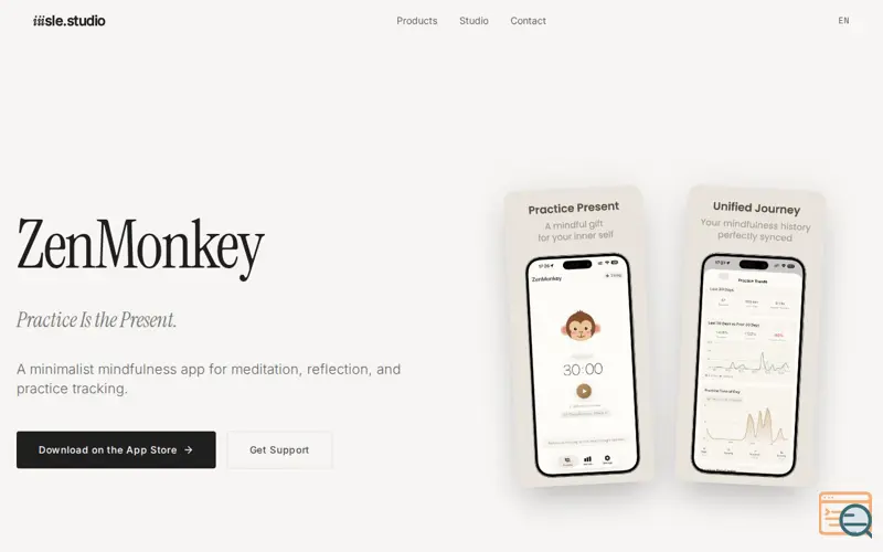 Screenshot of ZenMonkey
