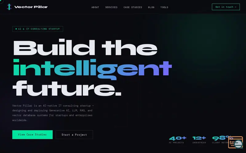 Screenshot of Vector Pillar