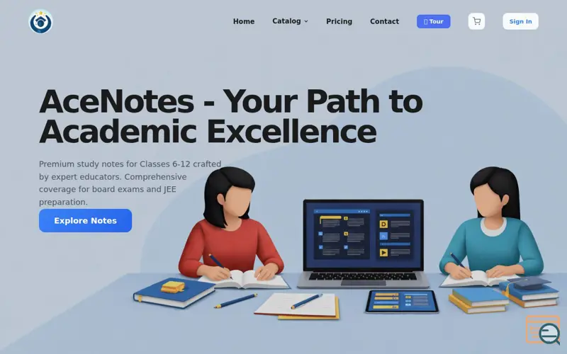 Screenshot of AceNotes
