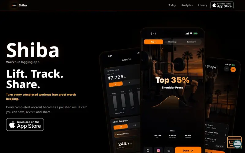 Screenshot of Shiba