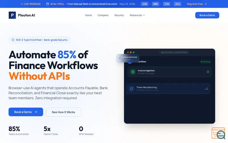 Screenshot of Plouton AI