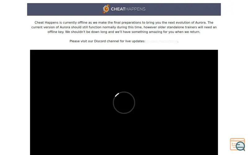Screenshot of Cheat Happens AurorAI