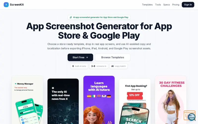 Screenshot of ScreenKit