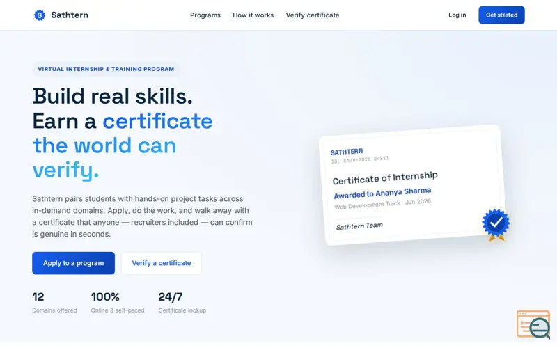 Screenshot of Sathtern 