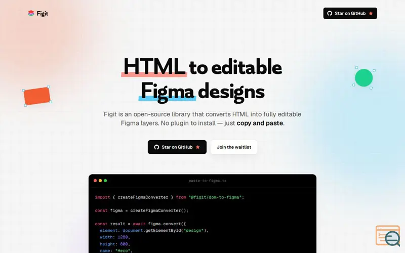Screenshot of Figit