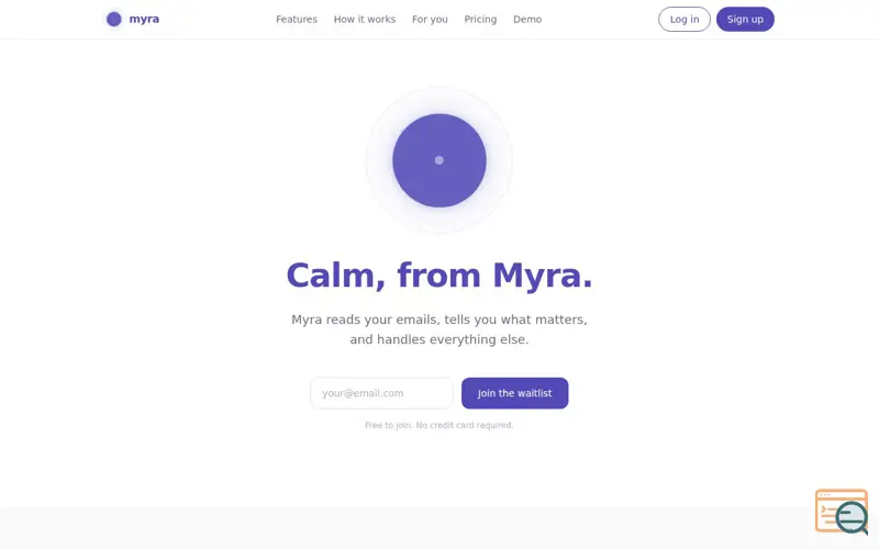 Screenshot of Myra