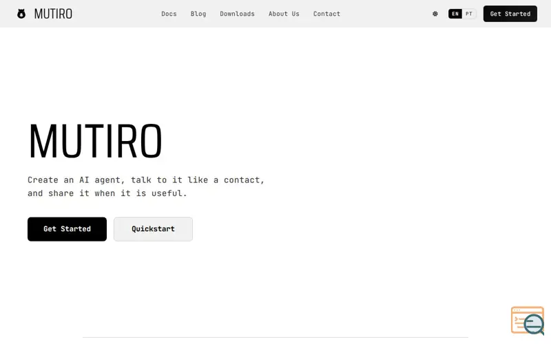 Screenshot of Mutiro