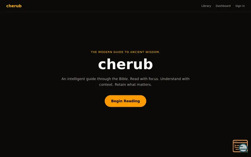 Screenshot of Cherub