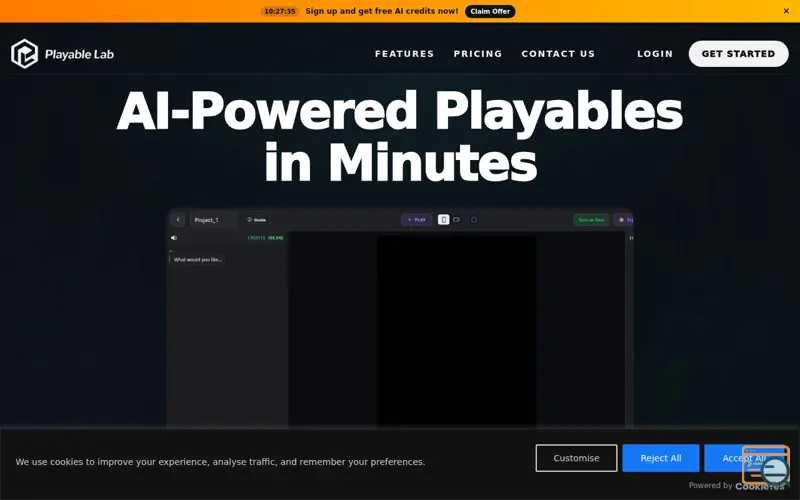 Screenshot of PlayableLab