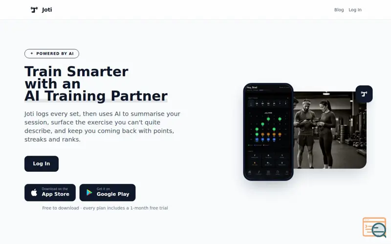 Screenshot of Joti 