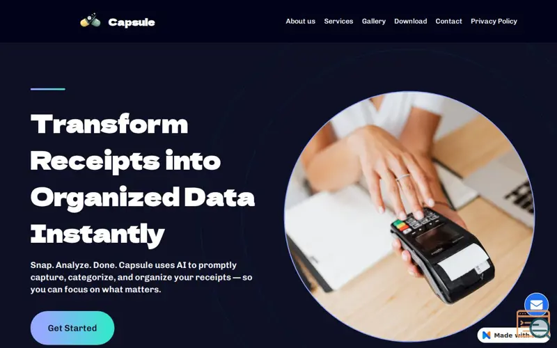 Screenshot of Capsule