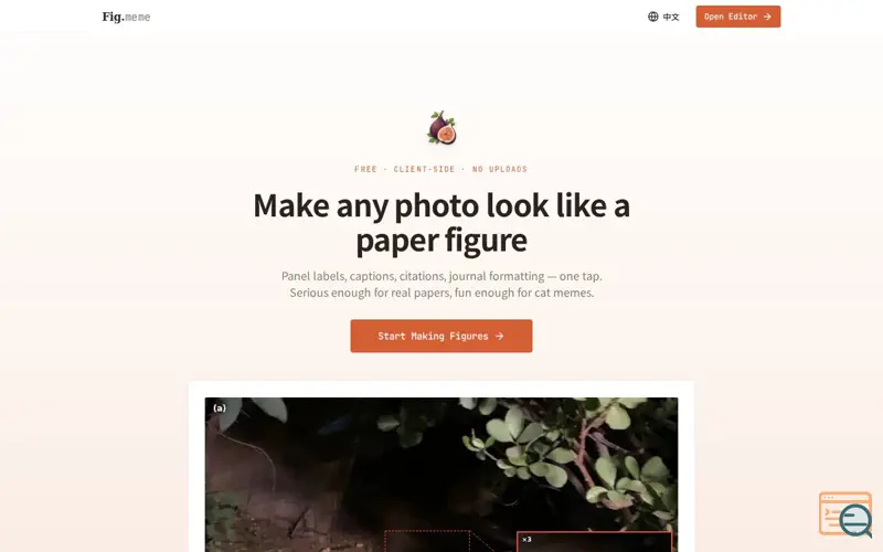 Screenshot of Fig.meme