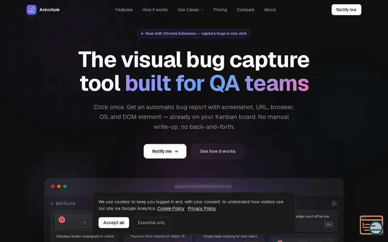 Screenshot of Annoture