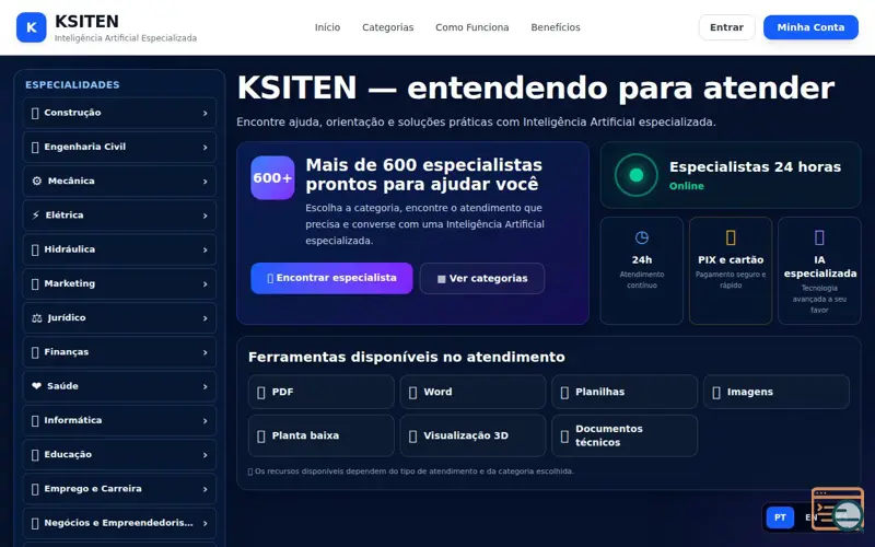 Screenshot of KSITEN