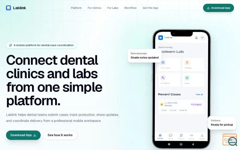 Screenshot of Lablink