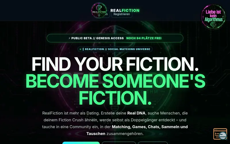 Screenshot of RealFiction-Love