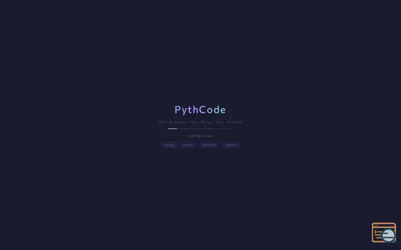Screenshot of PythCode