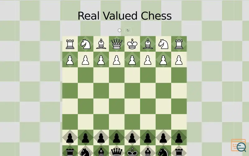 Screenshot of Real Valued Chess