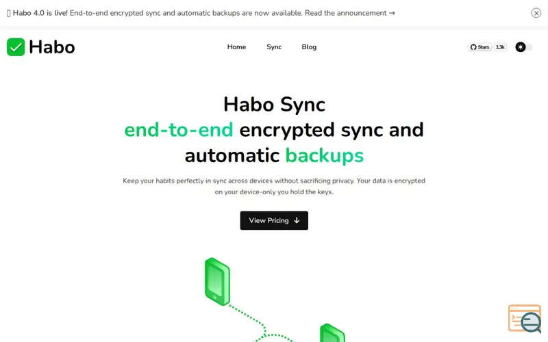Screenshot of Habo