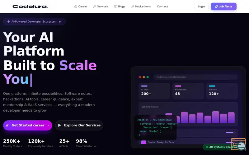 Screenshot of Codelura