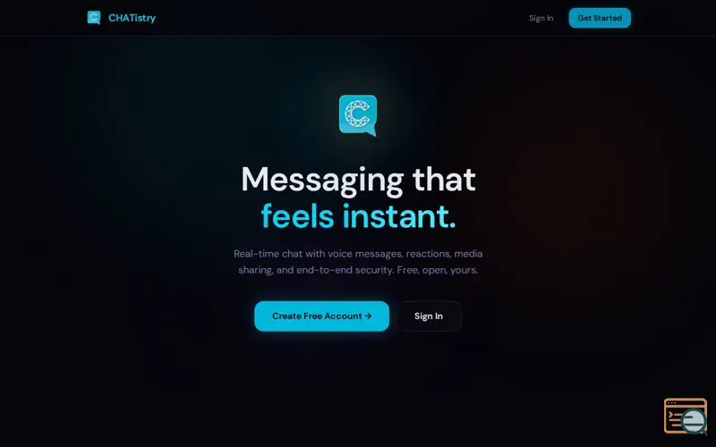 Screenshot of CHATistry