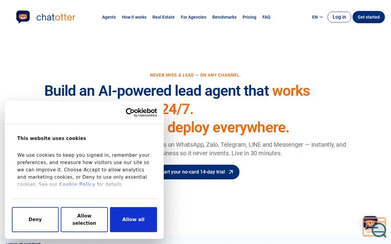 Screenshot of ChatOtter