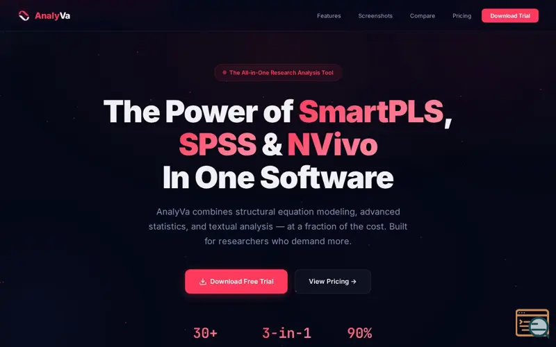 Screenshot of AnalyVa