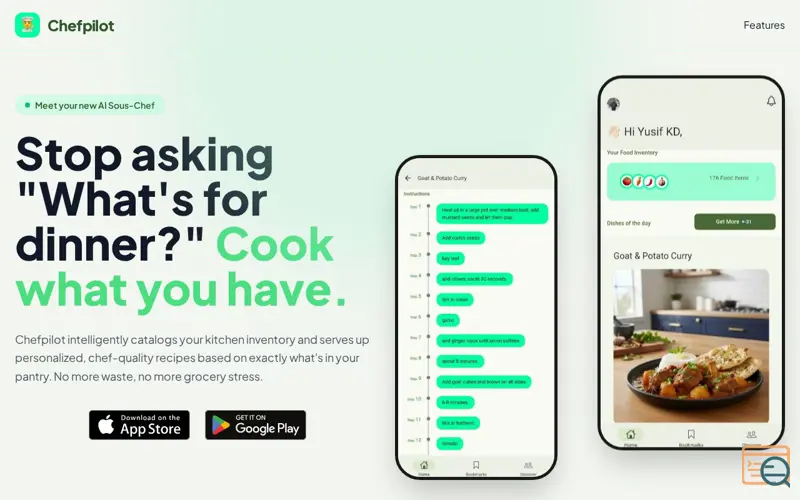 Screenshot of Chefpilot